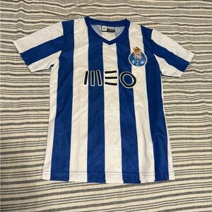 Puma Blue and White Kids Jersey